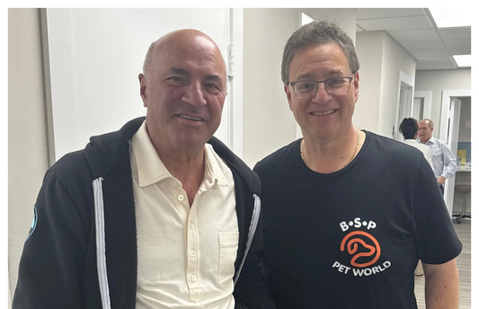 BSP Pet World Founder Meets Business Icon Kevin O'Leary from Shark Tank