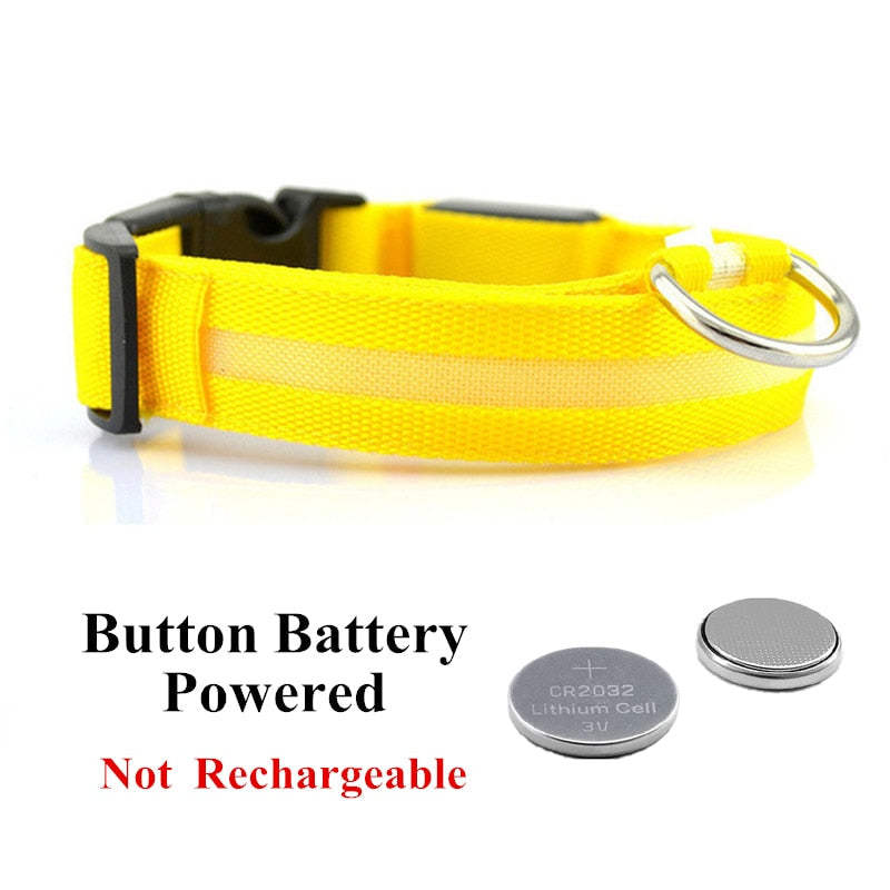 LED Pet Collar battery