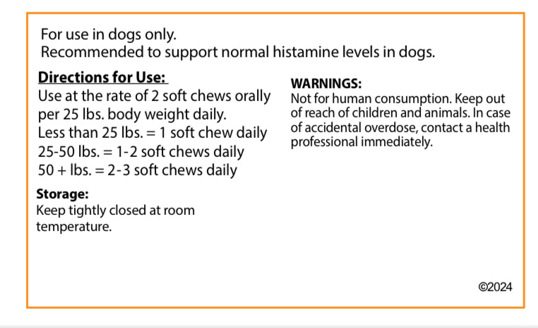 KADEN'S CANINE ALLERGY CHEWS