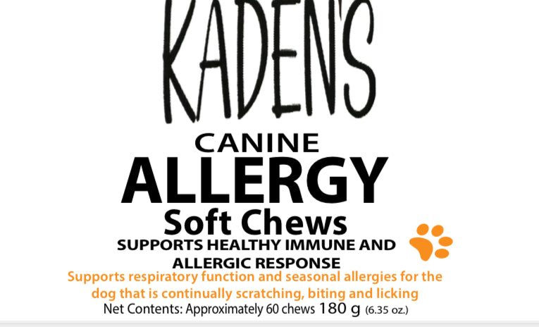 KADEN'S CANINE ALLERGY CHEWS