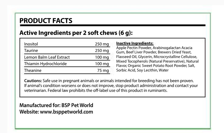 KADEN'S CANINE CALM CHEWS