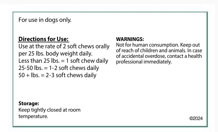 KADEN'S CANINE MULTI VITAMIN CHEWS