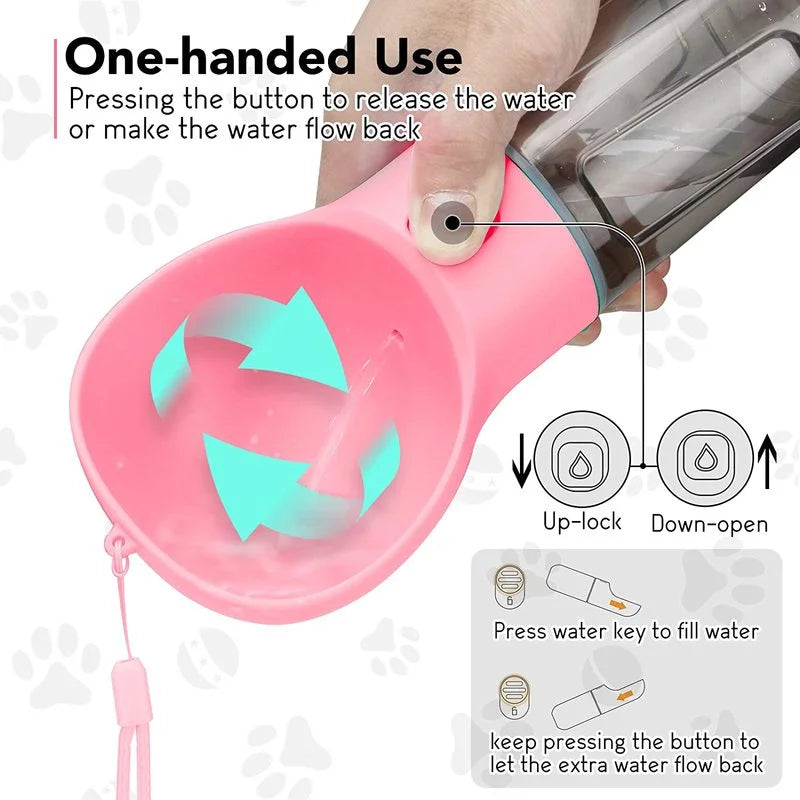 Refresh Your Pet On-The-Go | Pet Water Bottle - Bsp Pet World