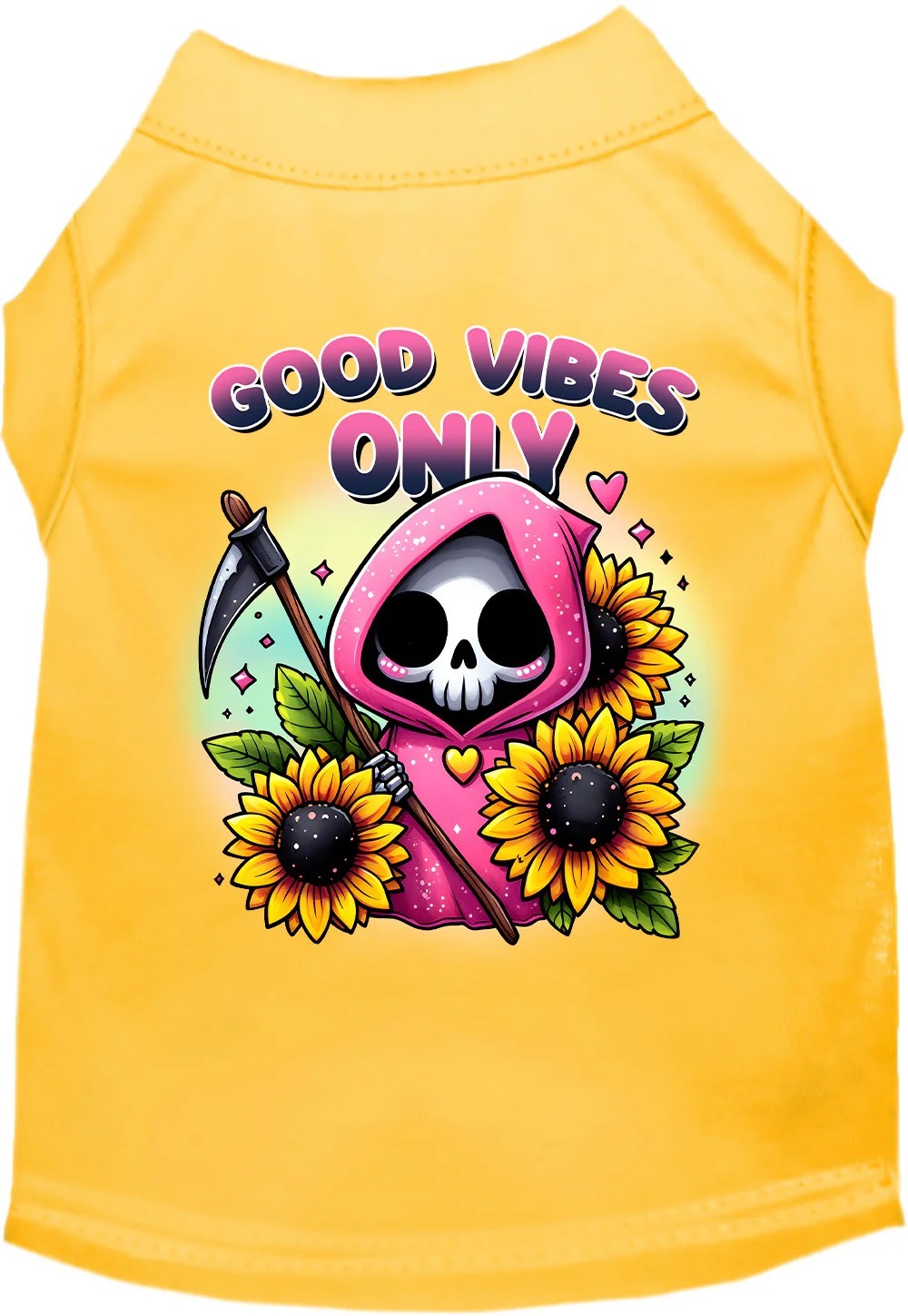 Sun Flowers and Scythes Pet Shirt